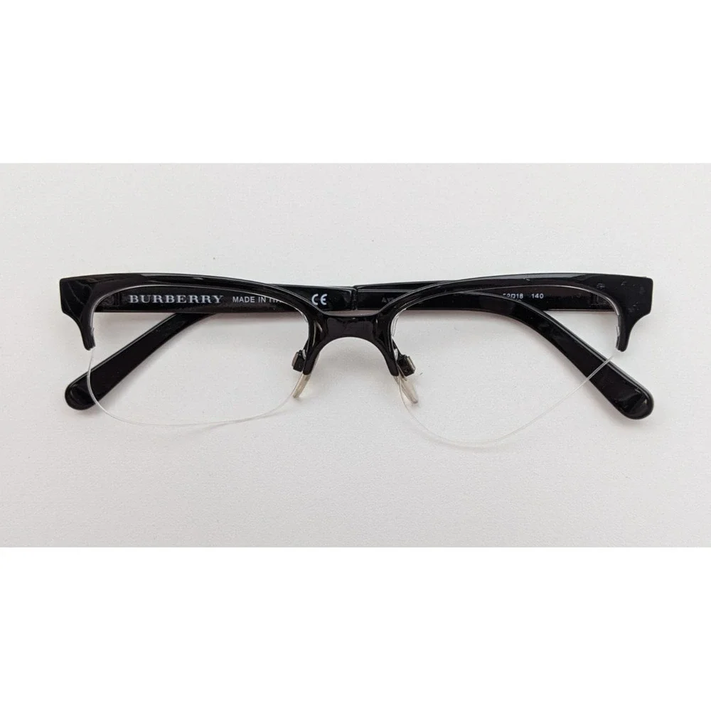 🕶️Made in Italy! Burberry B1253 1180 Eyeglasses 52/18 140 /KAE418🕶️​